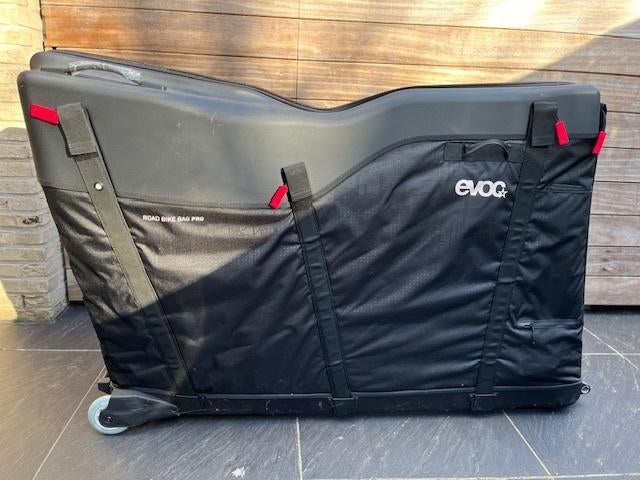 Te huur: professionele fietskoffer - Evoc Road Bike Bag Pro, Fietsen en Brommers, Ophalen, Zo goed als nieuw, Evoc