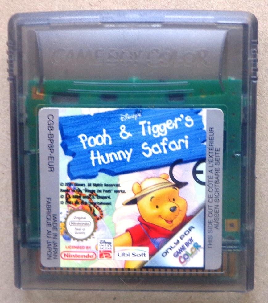 Winnie the Pooh Hunny Safari voor de Gameboy Color, Games en Spelcomputers, Ophalen of Verzenden, Gebruikt