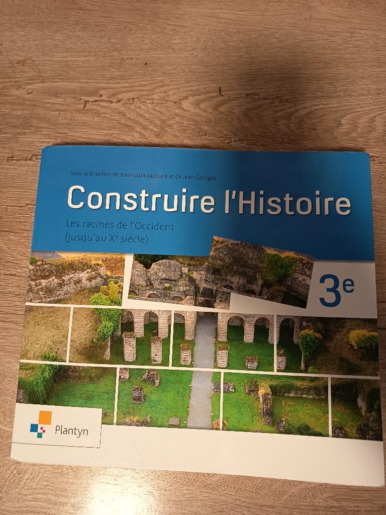Construire l'histoire 3è, Livres, Enlèvement, Comme neuf, Secondaire, Histoire