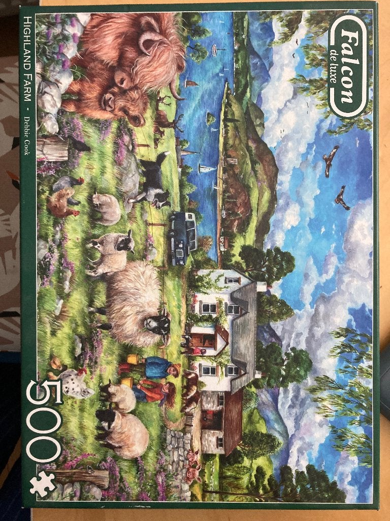 Puzzel Falcon 500 stukjes, Hobby en Vrije tijd, Ophalen, 500 t/m 1500 stukjes, Zo goed als nieuw, Legpuzzel