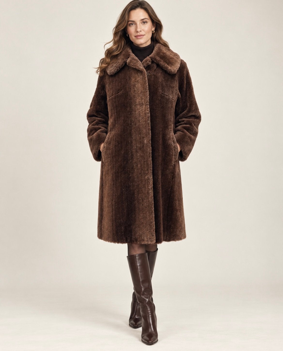 Manteau vintage pour femme en 100 % poil de lama, Vêtements | Femmes, Vestes | Hiver, Enlèvement, Comme neuf, Taille 38/40 (M)