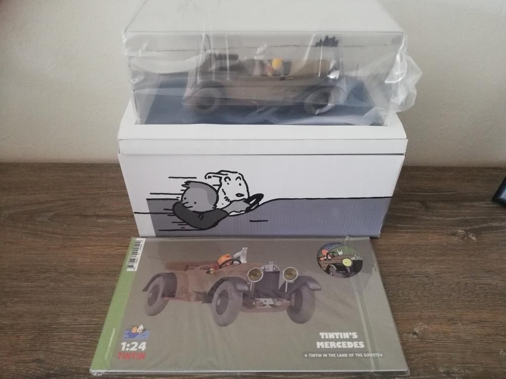 Voiture Tintin 1/24, Tintin