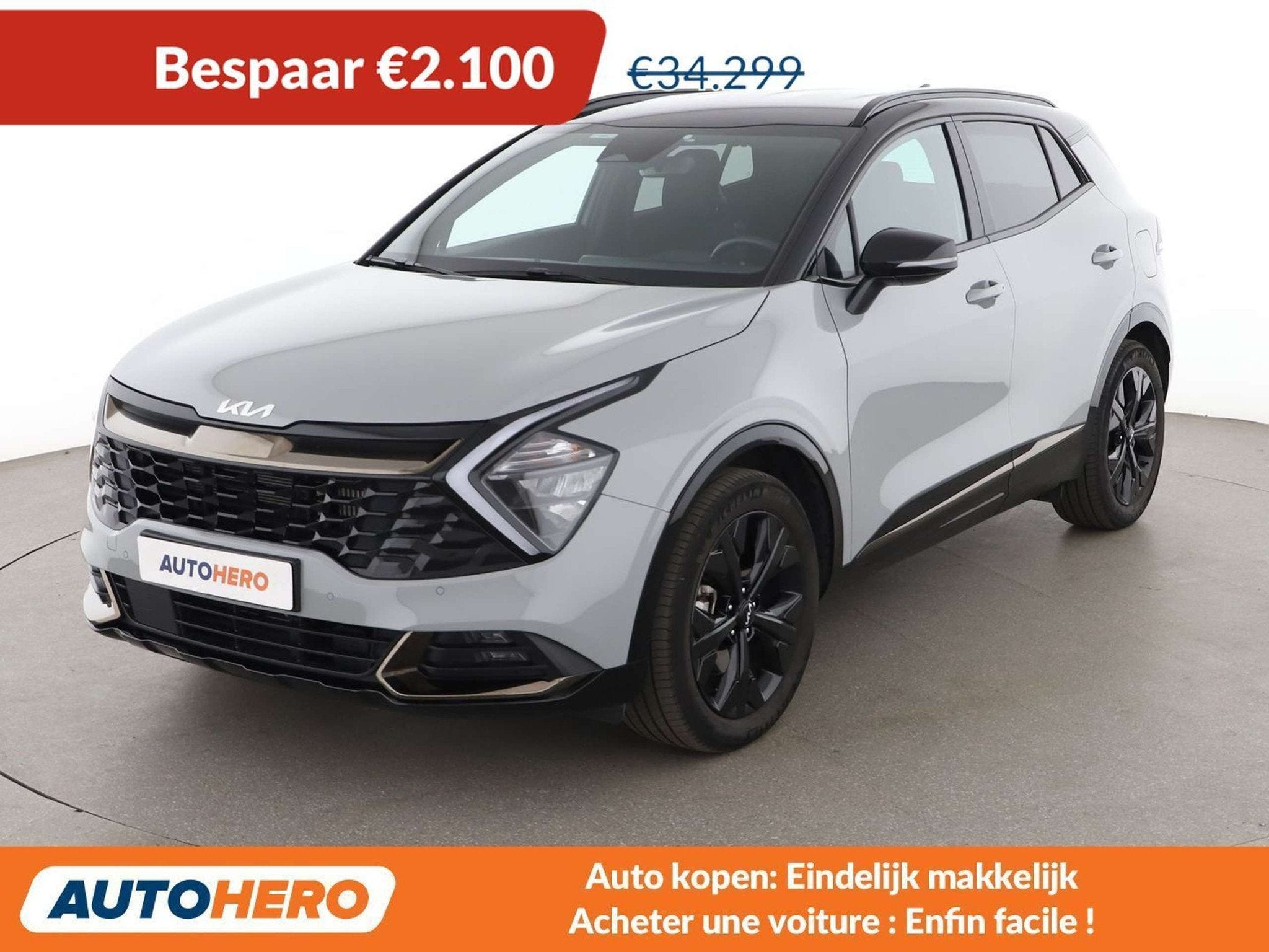 Kia Sportage 1.6 TGDI Plug-in Hybrid 30 Years 4WD, Autos, 185 kW, Argent ou Gris, Achat, 1997 kg