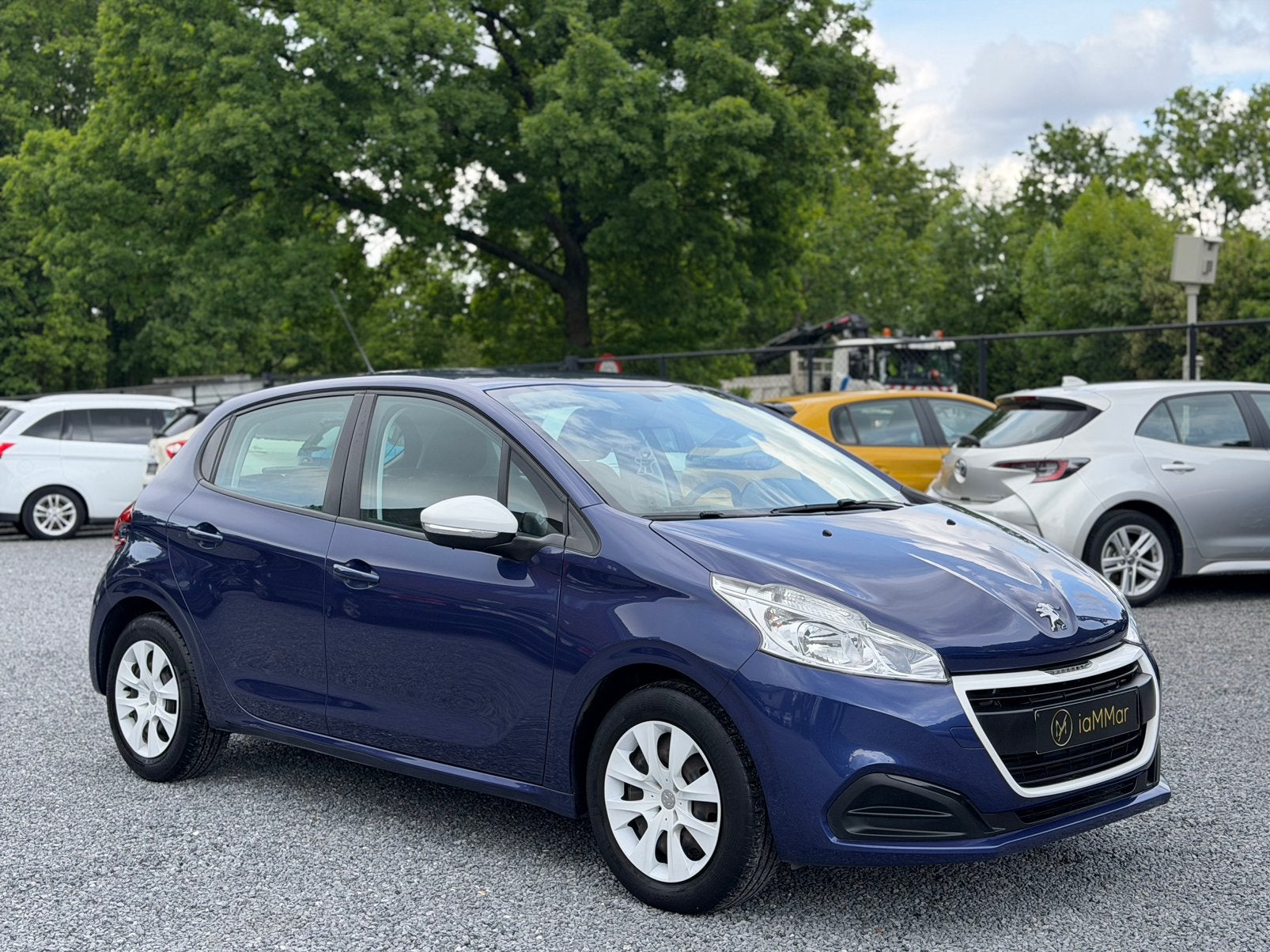 PEUGEOT 208, Auto's, Elektrische ramen, Stof, 50 kW, Blauw