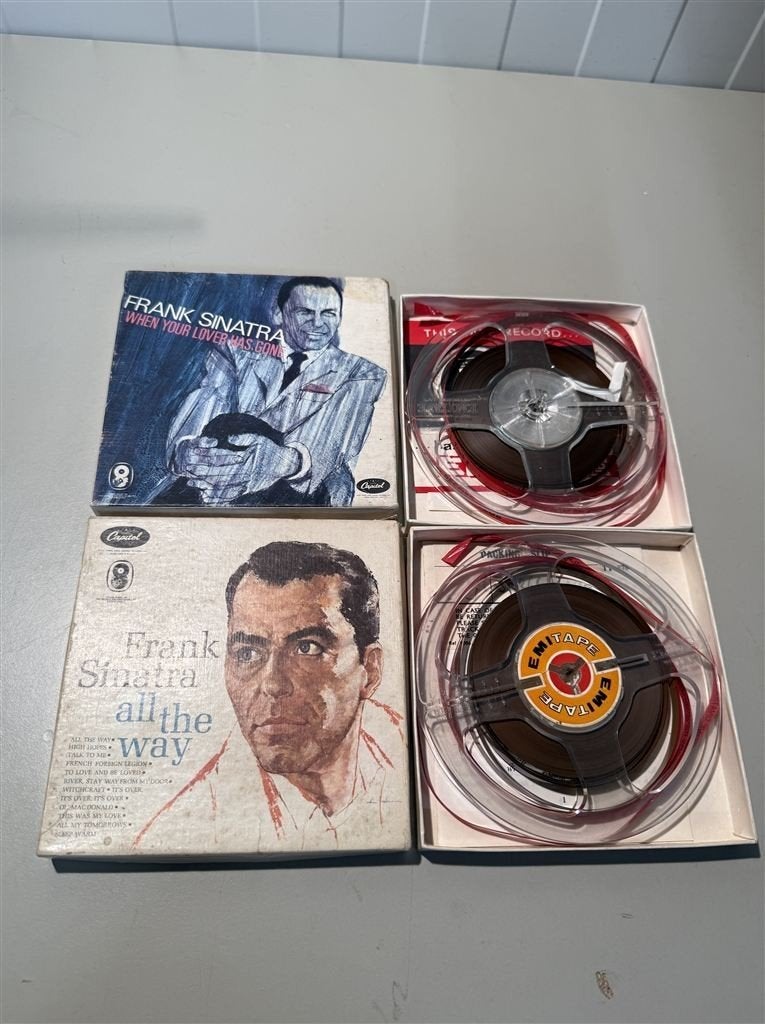 Frank Sinatra - When Your Lover Has Gone - all the way - tap, Ophalen of Verzenden, Gebruikt