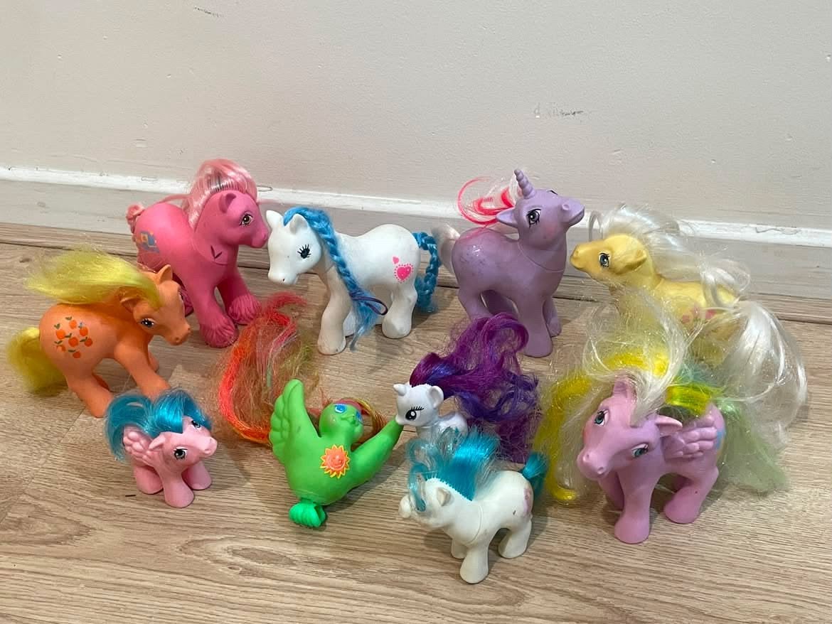 Vintage My Little Pony G1 Set (Hasbro 1984 – Hong Kong), Kinderen en Baby's, Ophalen, Zo goed als nieuw