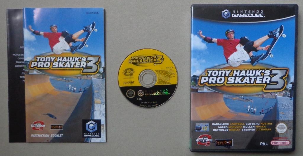 Tony Hawk's Pro Skater 3 voor de Nintendo GameCube Compleet, Enlèvement ou Envoi, Comme neuf
