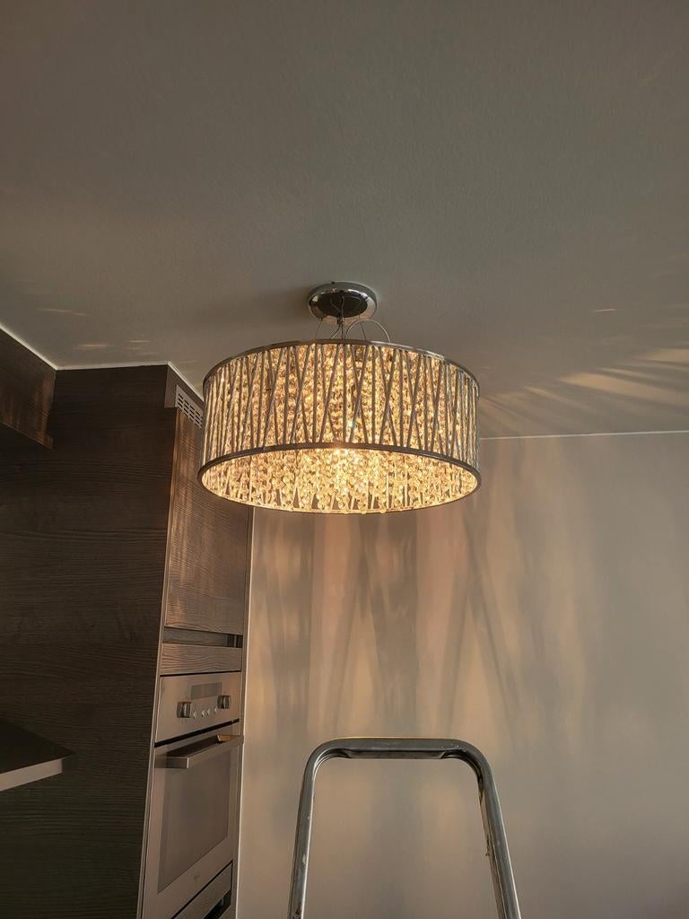 Halogeen luster gratis, Ophalen