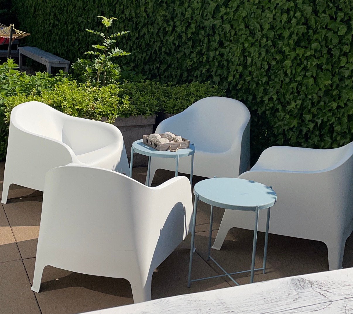 Tuinstoelen Ikea, Jardin & Terrasse, Chaises de jardin, Enlèvement, Utilisé, Synthétique