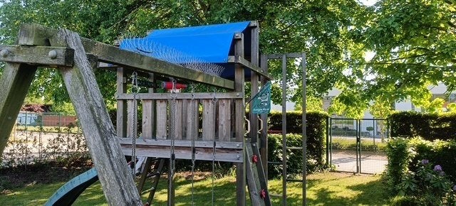 speelhuis Jungle Gym, Enfants & Bébés, Jouets | Extérieur | Cabanes d'enfant, Utilisé, Bois, Enlèvement