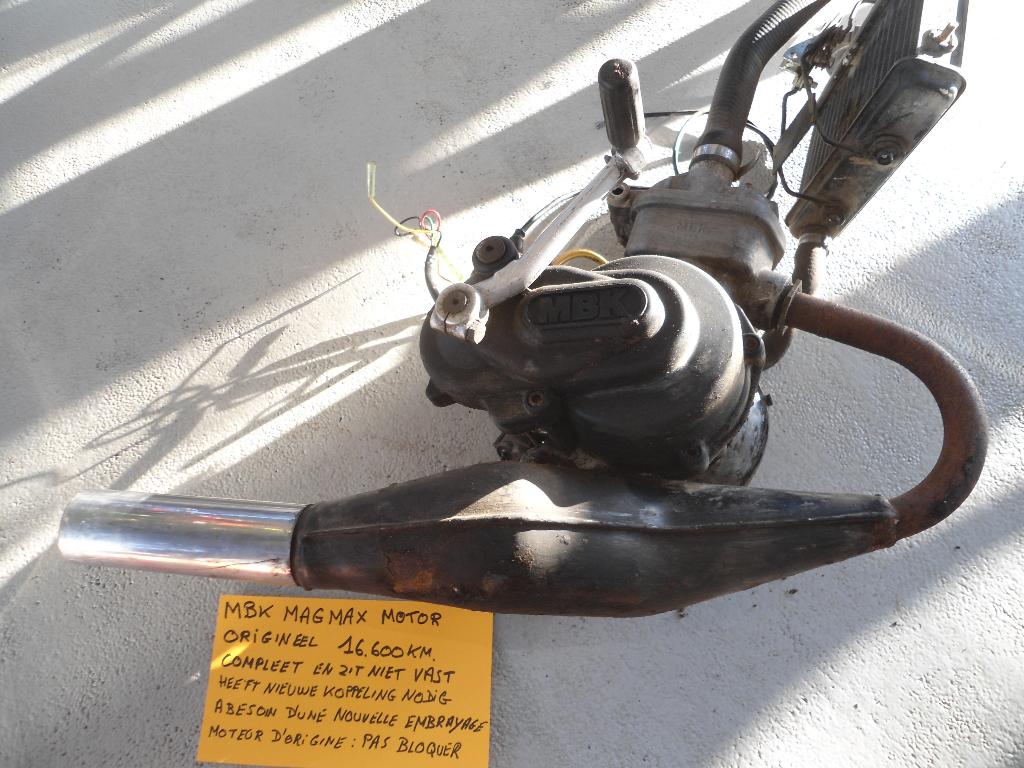 Mbk 51 : mag max : moteur d'origine 16 600 km, Vélos & Vélomoteurs, Enlèvement, Utilisé, Bloc, Mbk 51 mag max