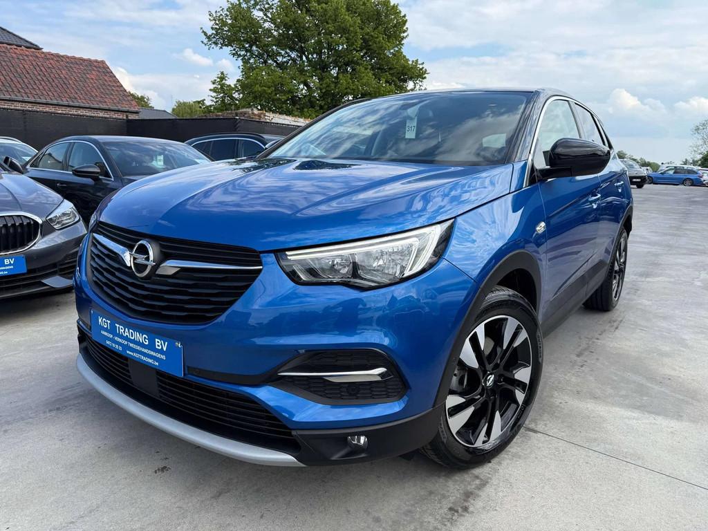 Opel Grandland X 1.2i 130PK NAVIGATIE CARPLAY CAMERA LEDER L, Autos, Achat, Entreprise, Anti démarrage, Boîte manuelle