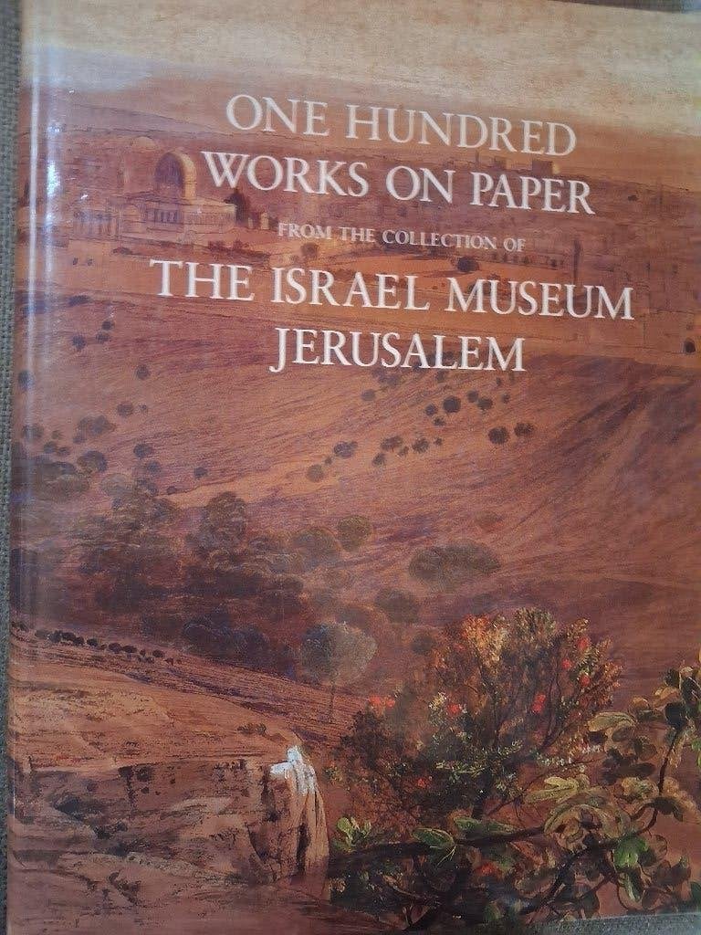 ONE HUNDRED WORKS ON PAPER-THE ISRAEL MUSEUM- Eng./Hebreeuws, Ophalen of Verzenden, Schilder- en Tekenkunst