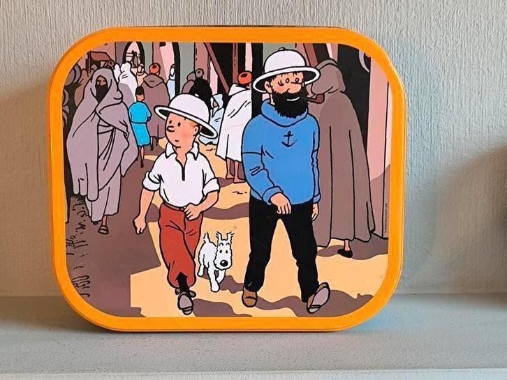 Blikken doos, Kuifje, Verzamelen, Ophalen of Verzenden