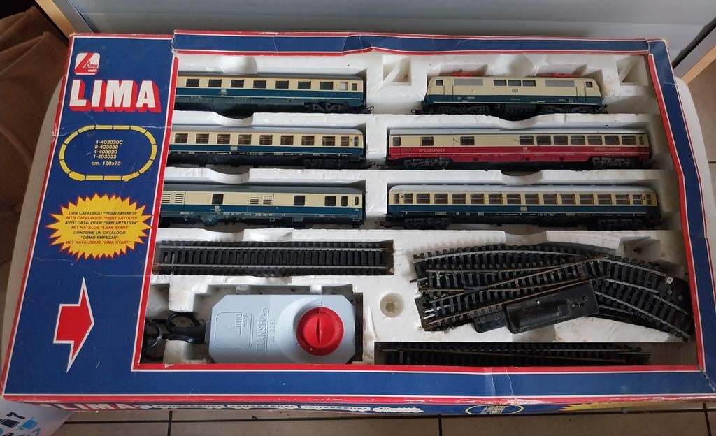 Ensemble de trains de Lima, Enlèvement ou Envoi, Utilisé, Set de Trains, Autres marques