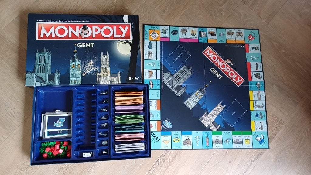 bordspel limited Monopoly Gent Monopolie compleet, Een of twee spelers, Ophalen of Verzenden, Nieuw, Monopooly