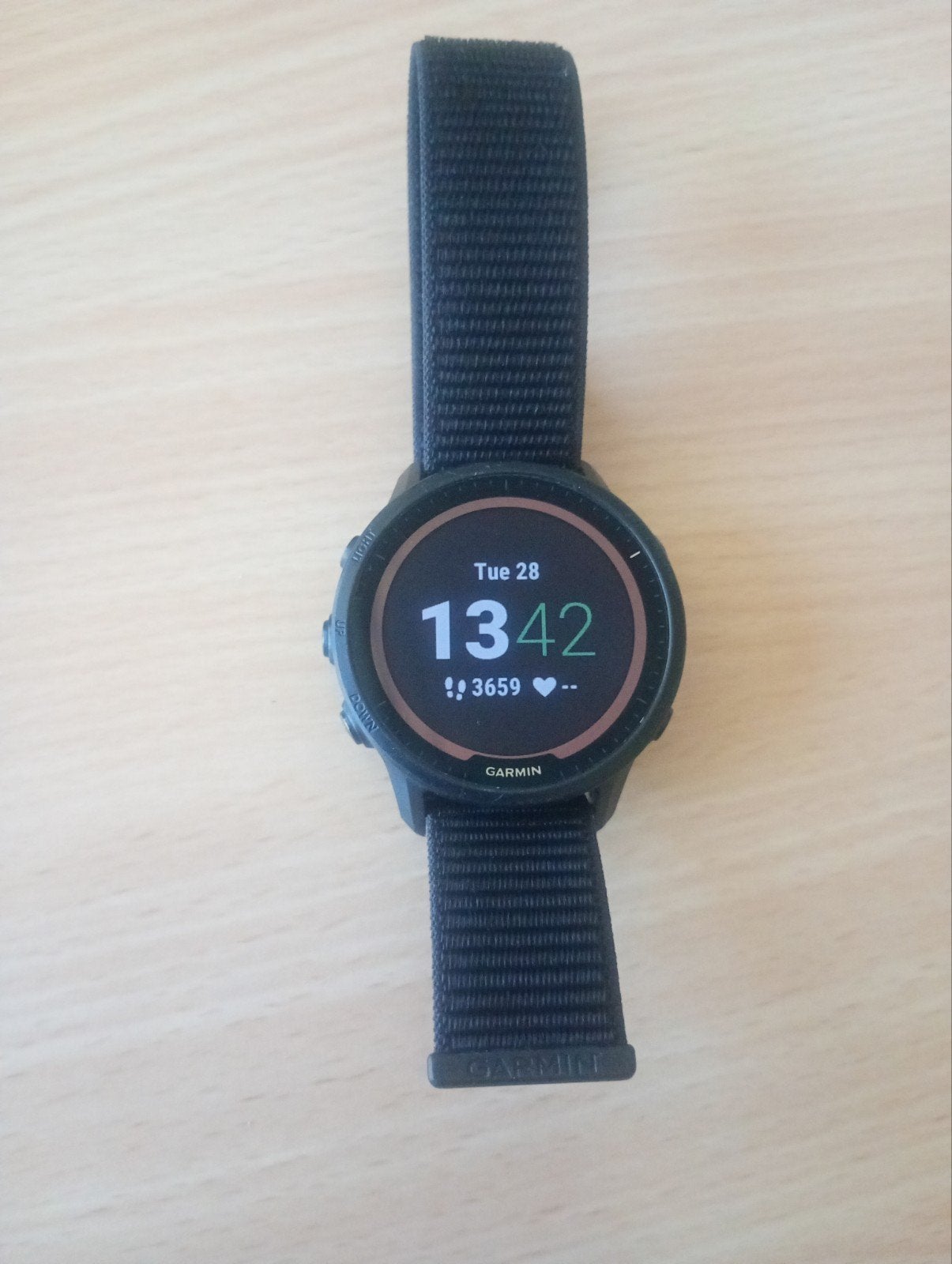 garmin forerunner 955 solar, Handtassen en Accessoires, Sporthorloges, Zo goed als nieuw, Zwart, Afstand, Calorieverbanding, Conditie