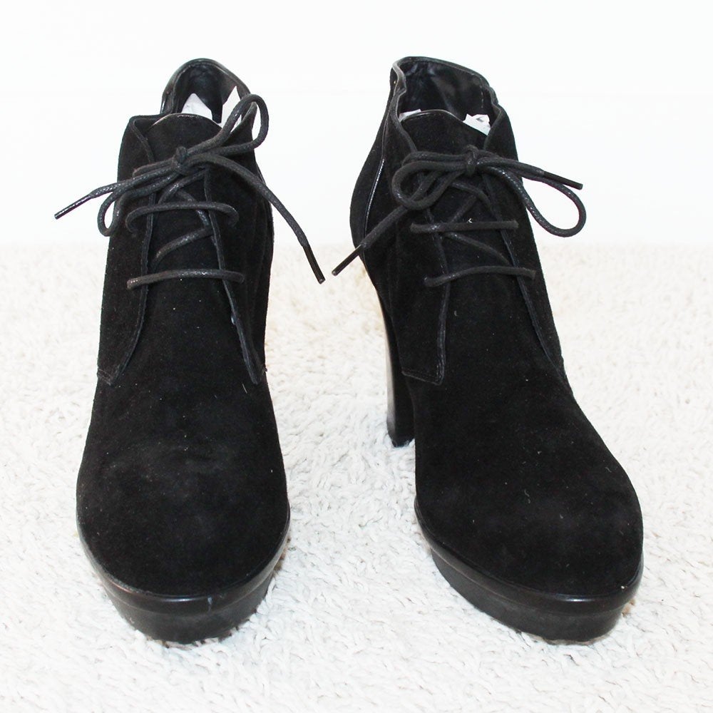 Magnifiques bottes Tods en daim - s29 (taille 39½) €75, -, Enlèvement ou Envoi, Comme neuf, Noir, Boots et Botinnes