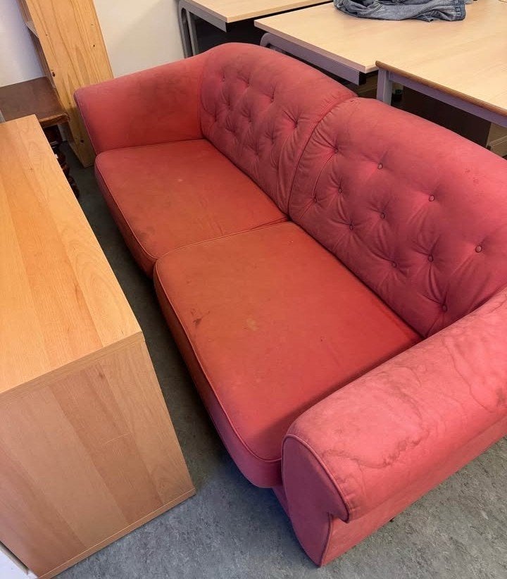 RODE ZETEL GRATIS, Ophalen, Gebruikt, 150 tot 200 cm, Driepersoons