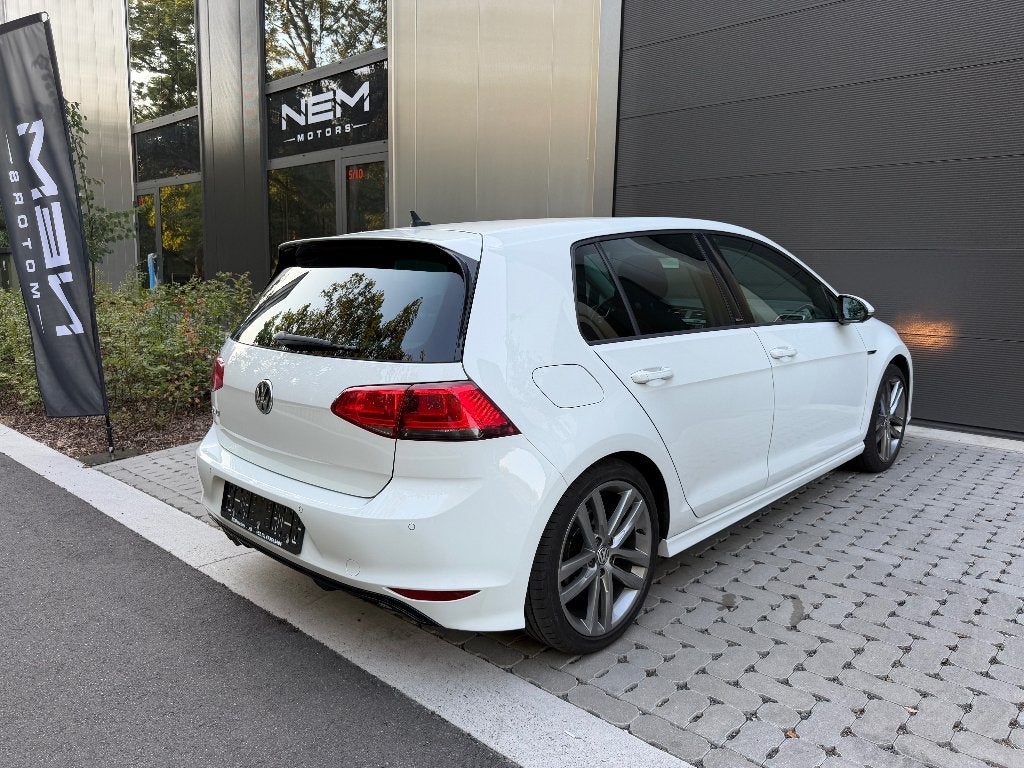 Volkswagen Golf 2.0 TDI R-Line DSG,GARANTIE,ACC,NAVI,AIRCO, Autos, Achat, Entreprise, 1968 cm³, Entretenue par le concessionnaire
