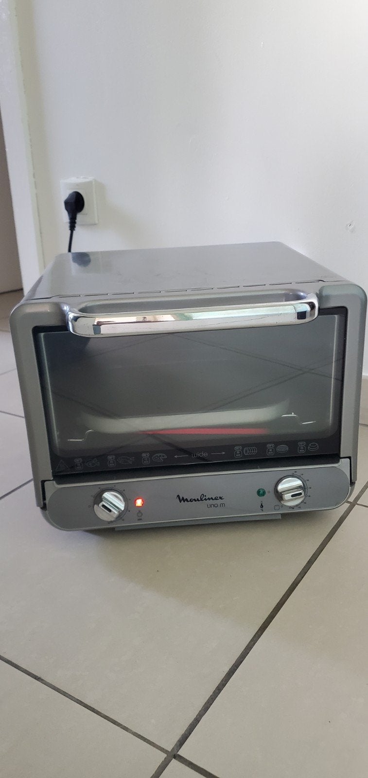 werkend oventje, Elektronische apparatuur, Ophalen, Uitneembare platen, Zo goed als nieuw