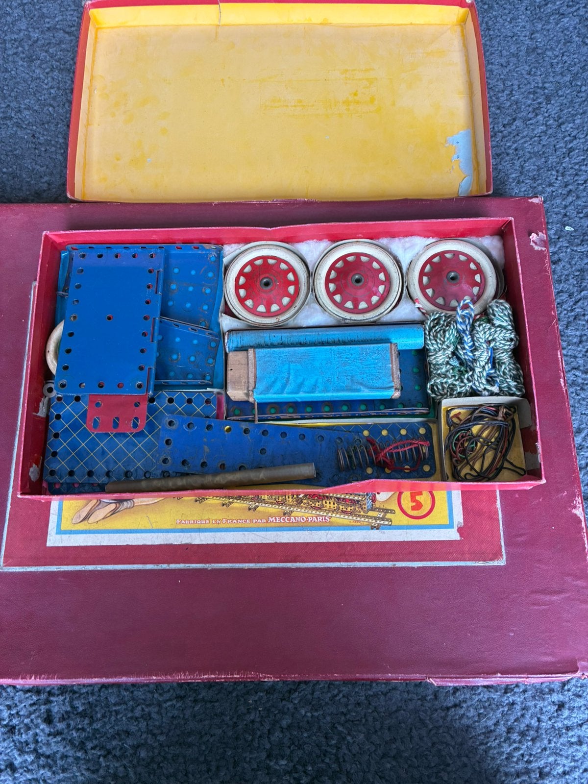 Meccano dozen vintage, Ophalen of Verzenden, Zo goed als nieuw