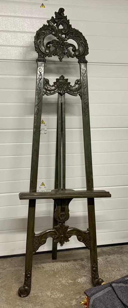 Tres beau tréteau/chevalet en bois style Louis XVI, Enlèvement, Utilisé