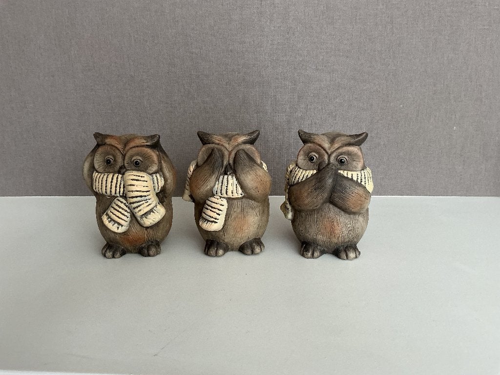 Decoratief beeld, Ophalen, Zo goed als nieuw, Bruin