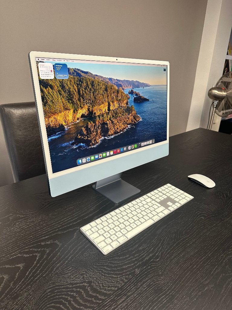 Apple iMac 24-inch (2021)–M1–8GB RAM – 256GB SSD–Retina 4.5K, Computers en Software, Ophalen, IMac, Zo goed als nieuw, 8 GB