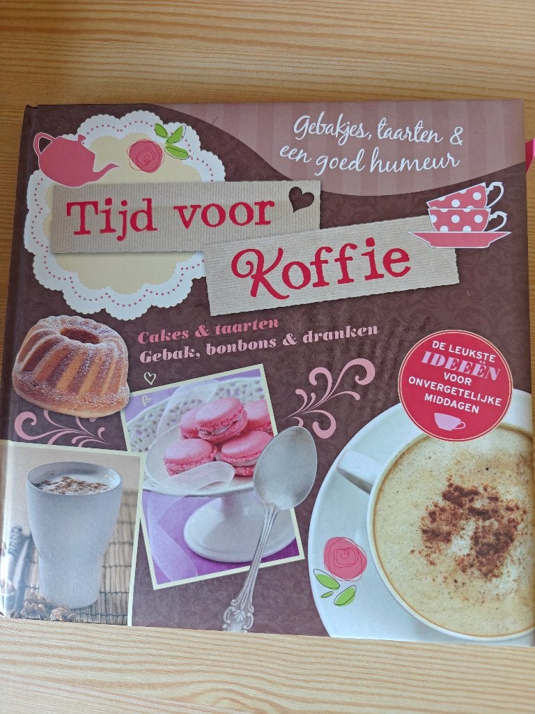Tijd voor koffie | cakes, taarten & gebak | hardcover, Ophalen of Verzenden, Zo goed als nieuw, Europa, Taart, Gebak en Desserts