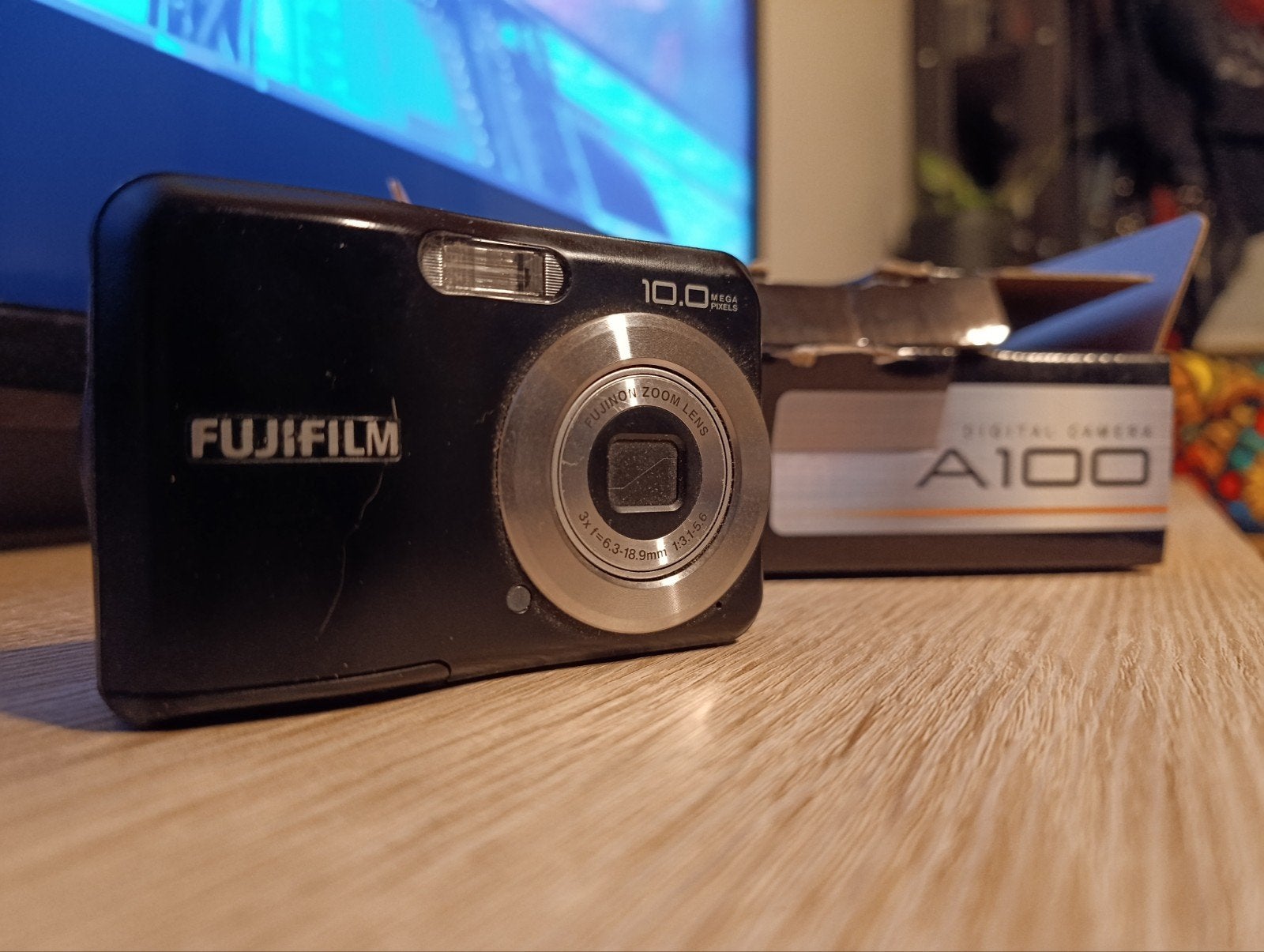 fujifilm A100 camera, 10 megapixels, Zo goed als nieuw, Fujifilm, Compactcamera