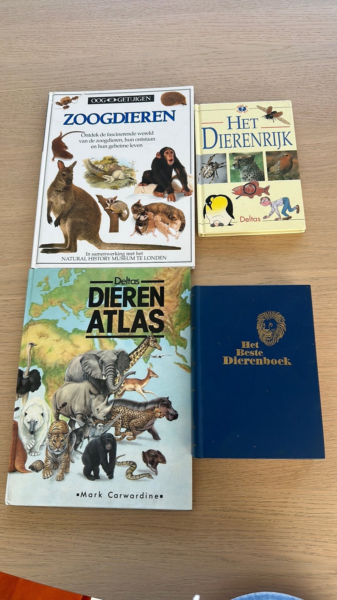 4 boeken over dieren, Ophalen, Gelezen