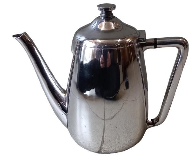 koffiepot/theepot Laderier.verzilverd., Ophalen of Verzenden