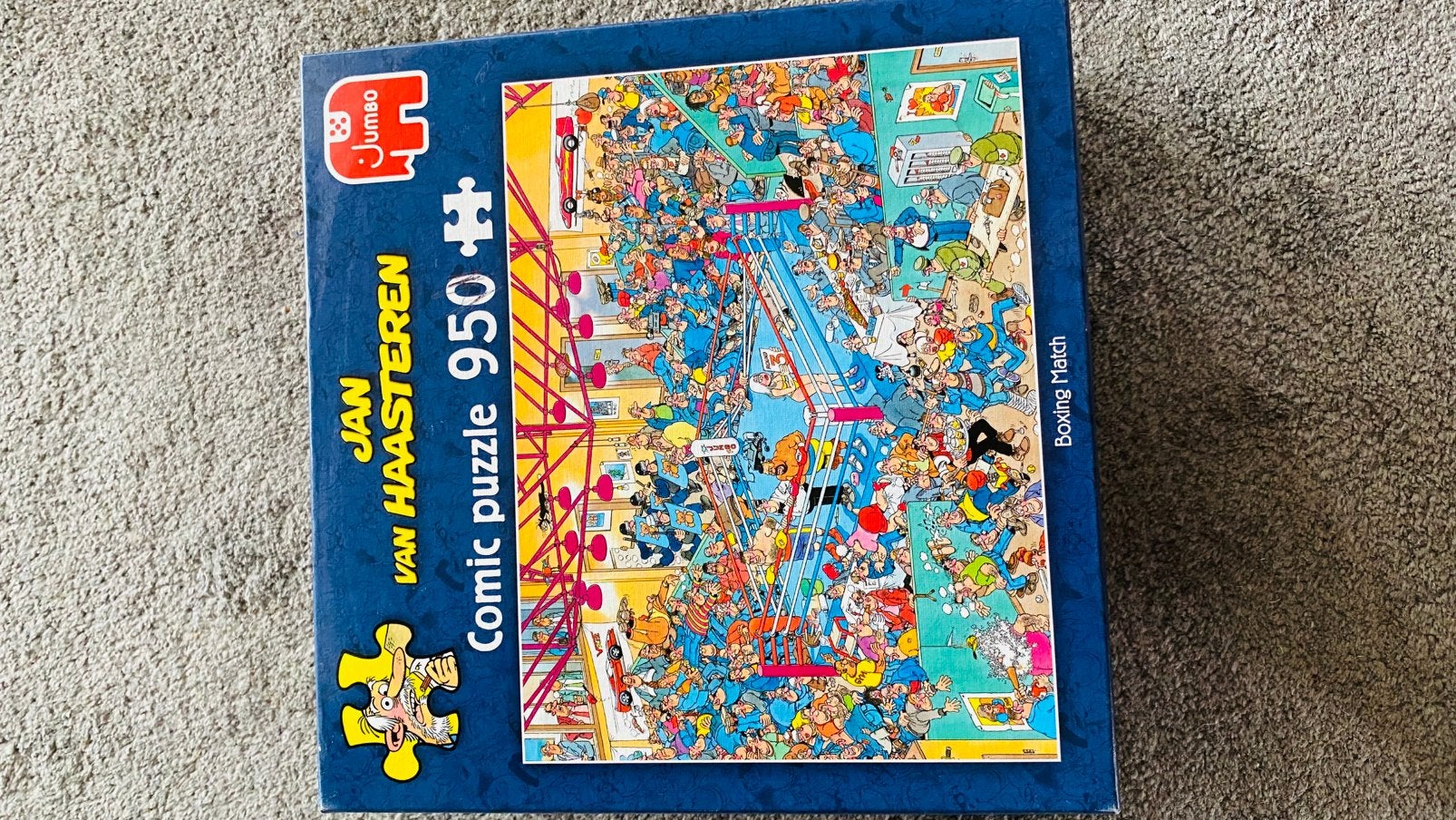 Puzzle comique de 950 pièces Jan Van Haasteren, Enlèvement, Comme neuf
