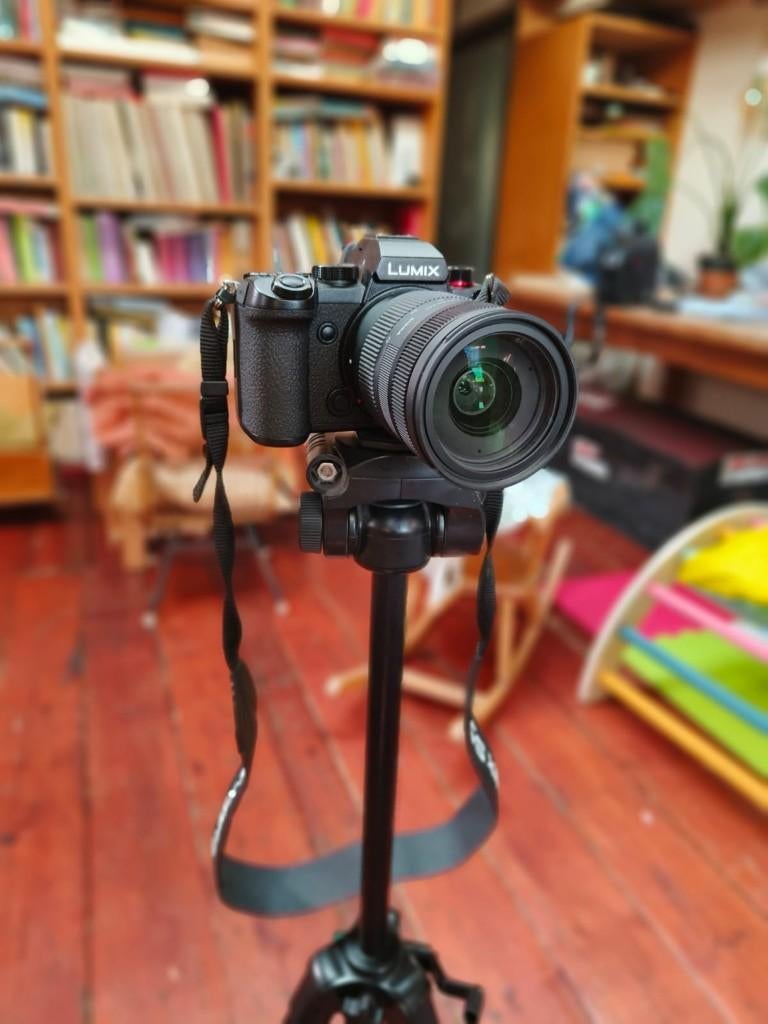 Velbon EX-530 statief – licht en stabiel, Enlèvement, Utilisé, 175 cm ou plus, Rotule