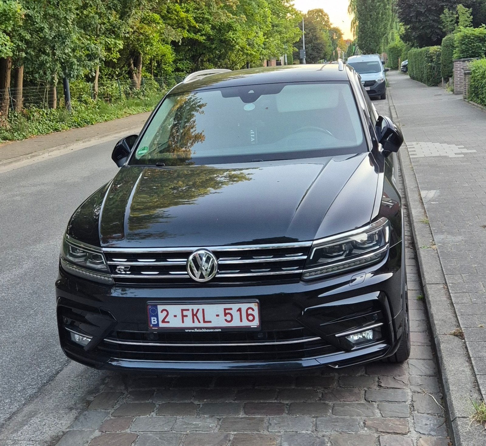 VW Tigoan R 2018, Automaat, Zwart, Leder, Lichtsensor