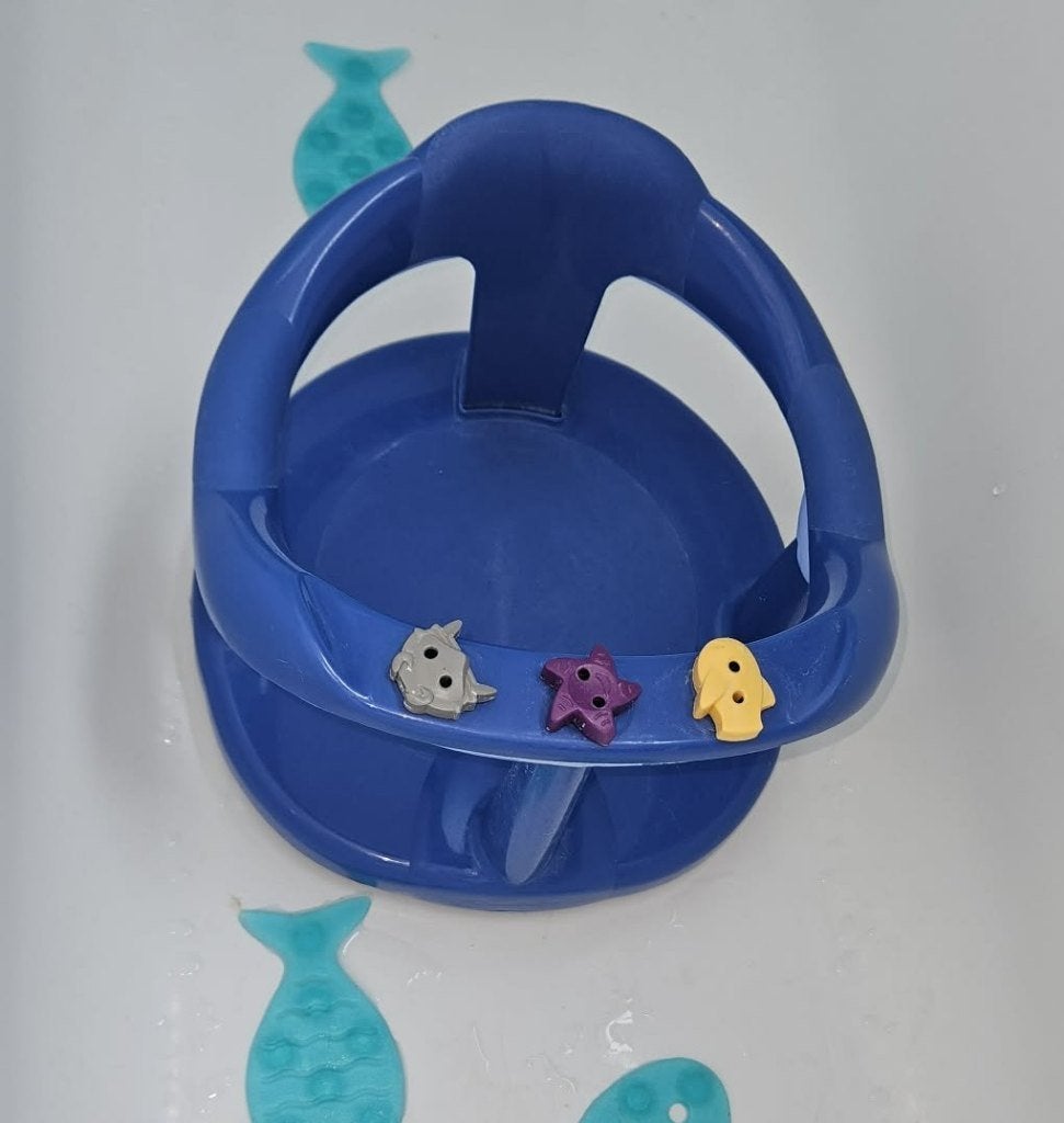 Siège bain douche bébé - accessoire jeu 6M -1 An Aquababy, Autres marques, Enlèvement ou Envoi, Utilisé, Standard
