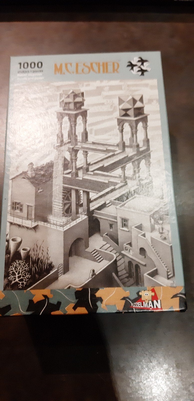 legpuzzel 1000 stuks MC Escher, Ophalen