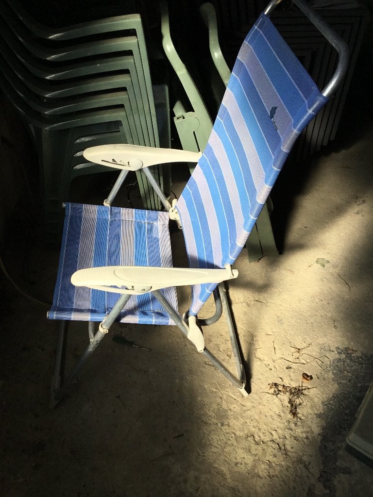 Chaise camping lafuma, Enlèvement, Utilisé, Chaise de camping