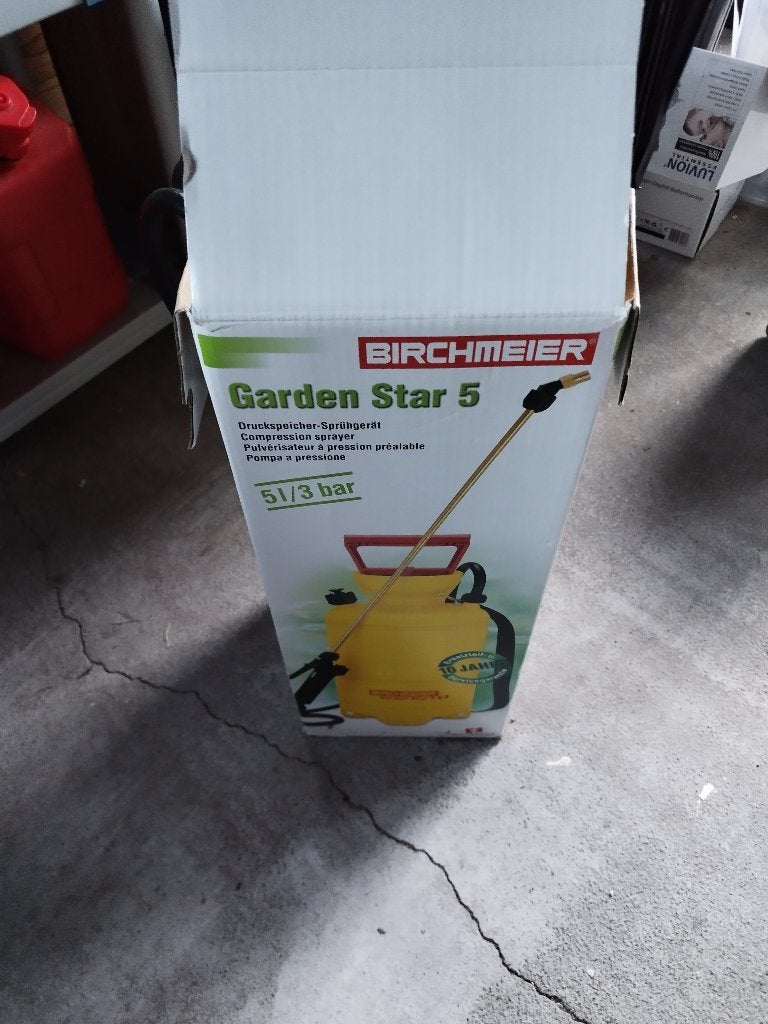 Birchmeier Garden Star 5 – 5L, Ophalen, Zo goed als nieuw, Onkruidbestrijding