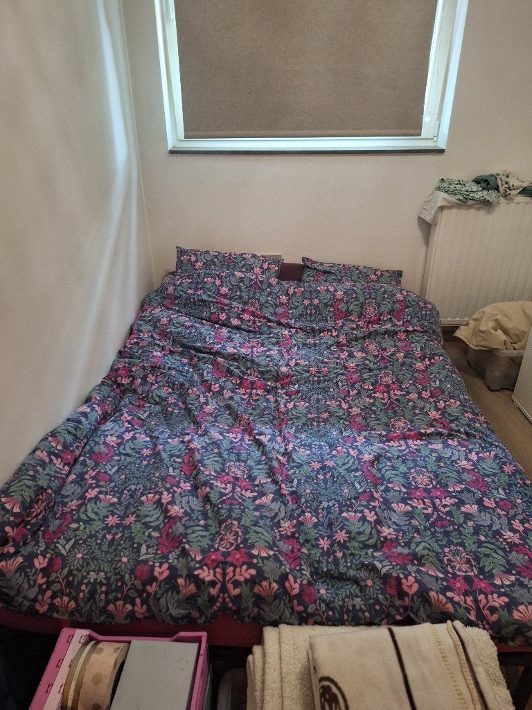 Slaapbank, Ophalen, Gebruikt, Tweepersoons, 190 cm of minder