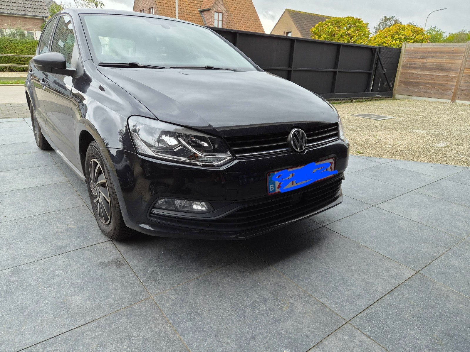 volkswagen Polo 1.4 tdi blue motion, Auto's, Stof, Euro 6, Zwart, Particulier