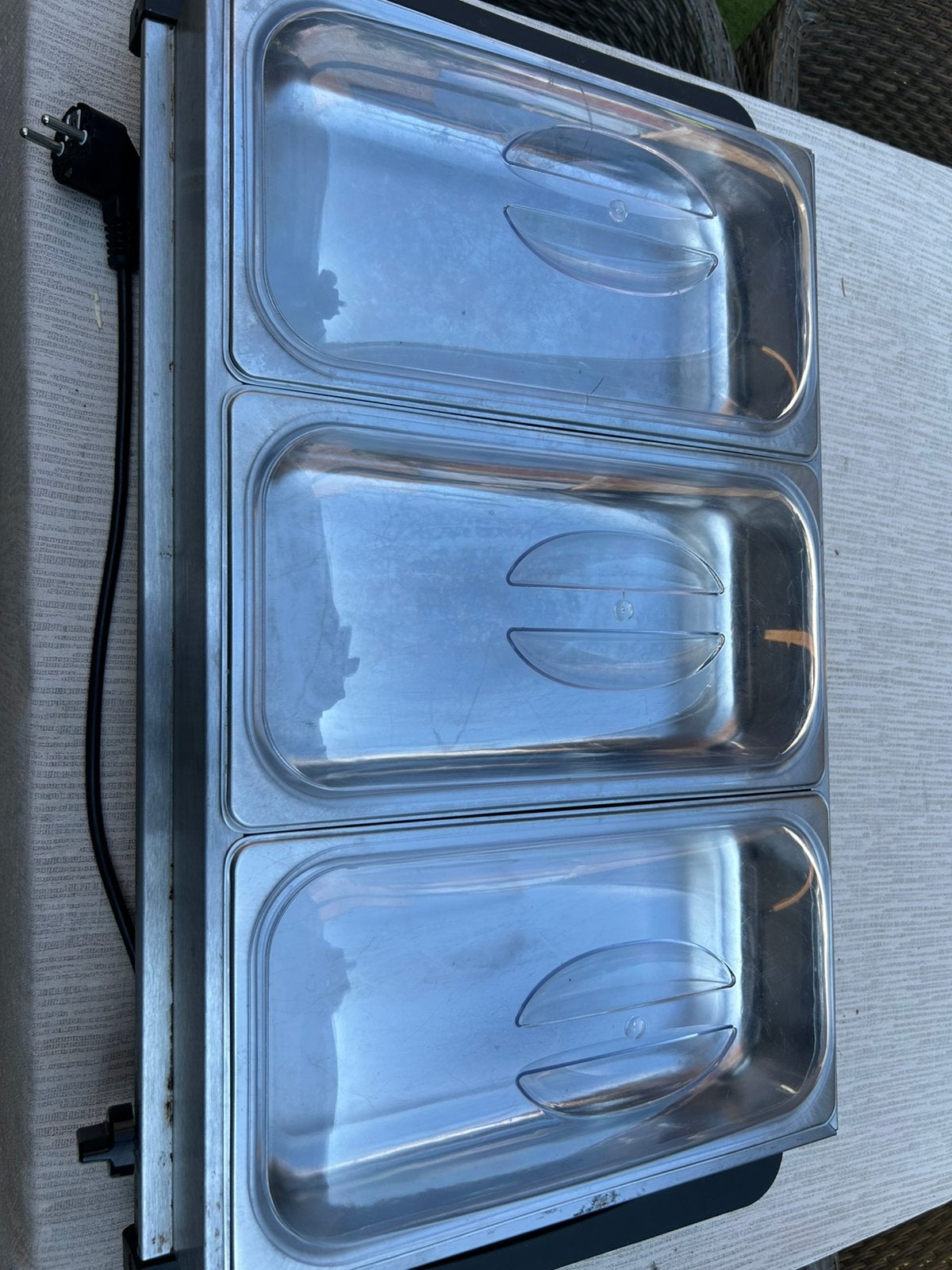 Electrische bain marie, Ophalen, Zo goed als nieuw