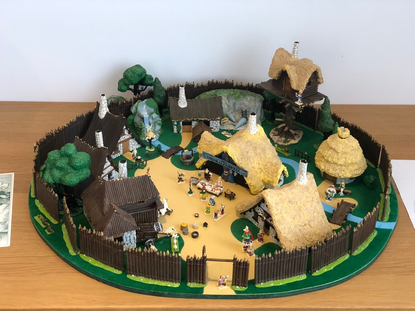 Village Asterix Pixi - luxe doos gesigneerd door Uderzo, Ophalen of Verzenden