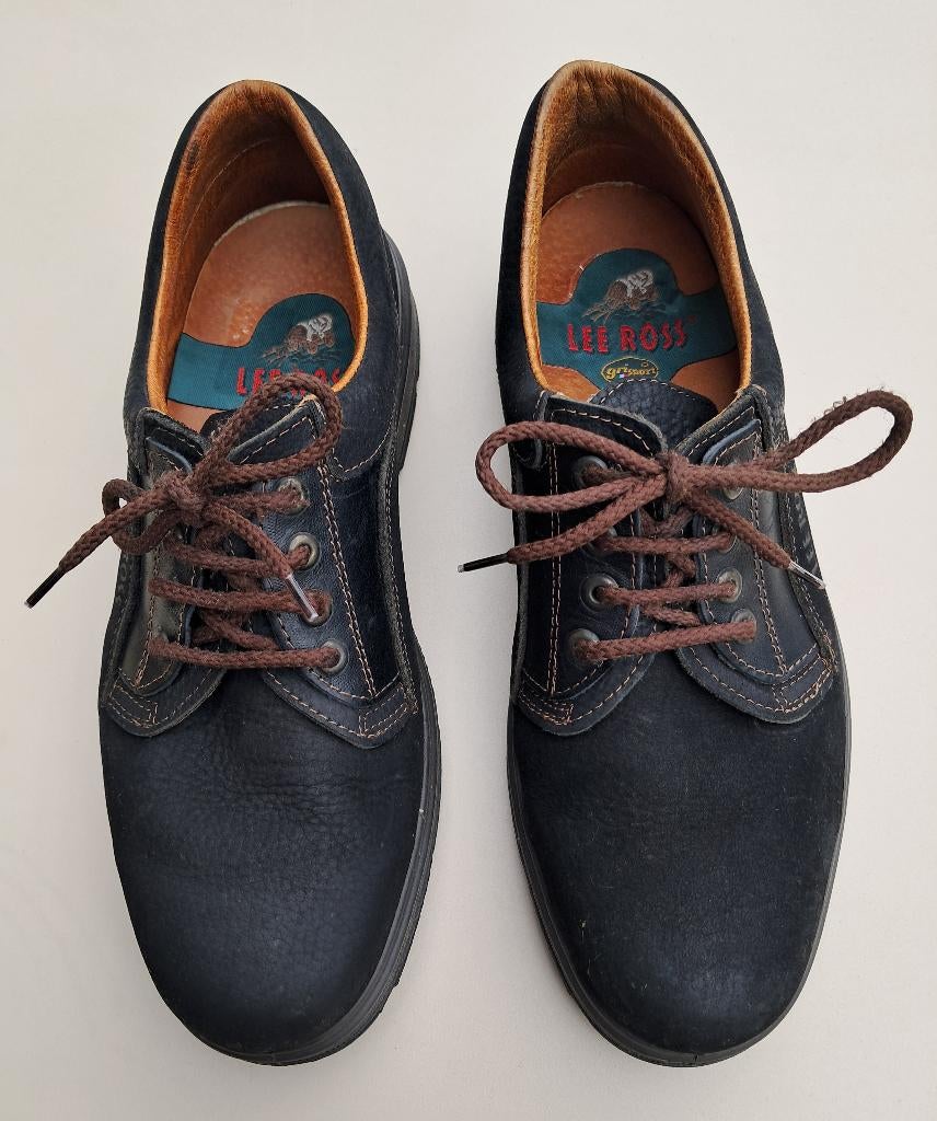 Herenschoen maat 44, Kleding | Heren, Schoenen, Ophalen, Zwart, Zo goed als nieuw, Veterschoenen