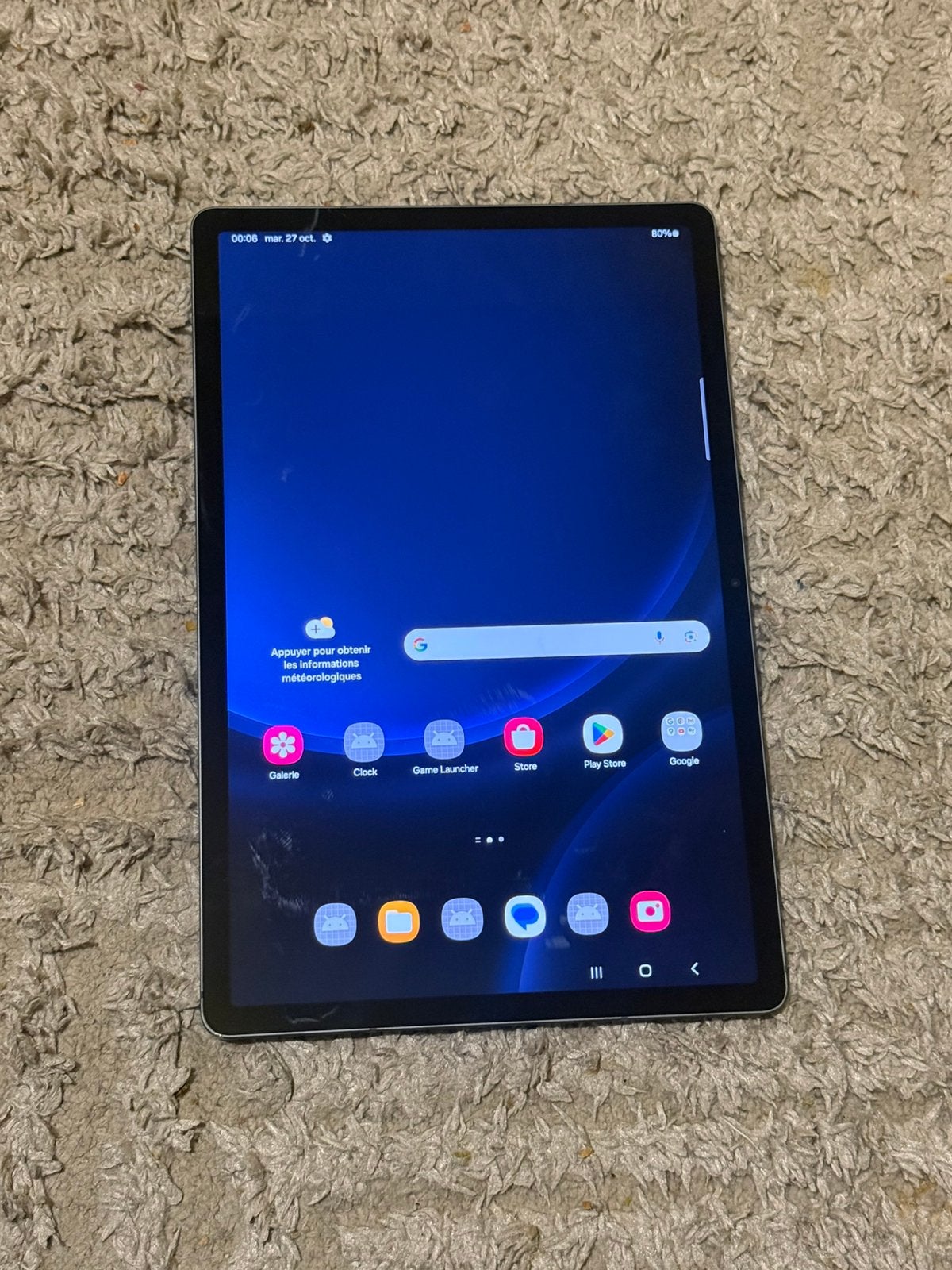 Samsung tab s9 fe + 128gb, Télécoms, Enlèvement ou Envoi, Comme neuf