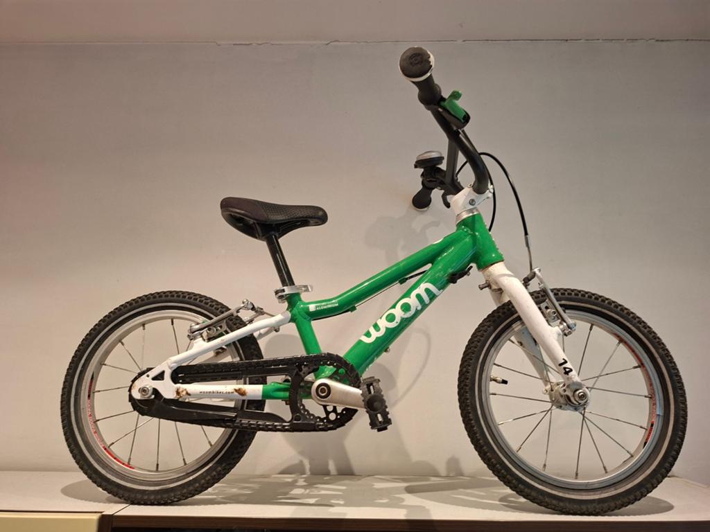 Woom 2 kinderfiets, Frein sur jante, Comme neuf, Enlèvement, Woom