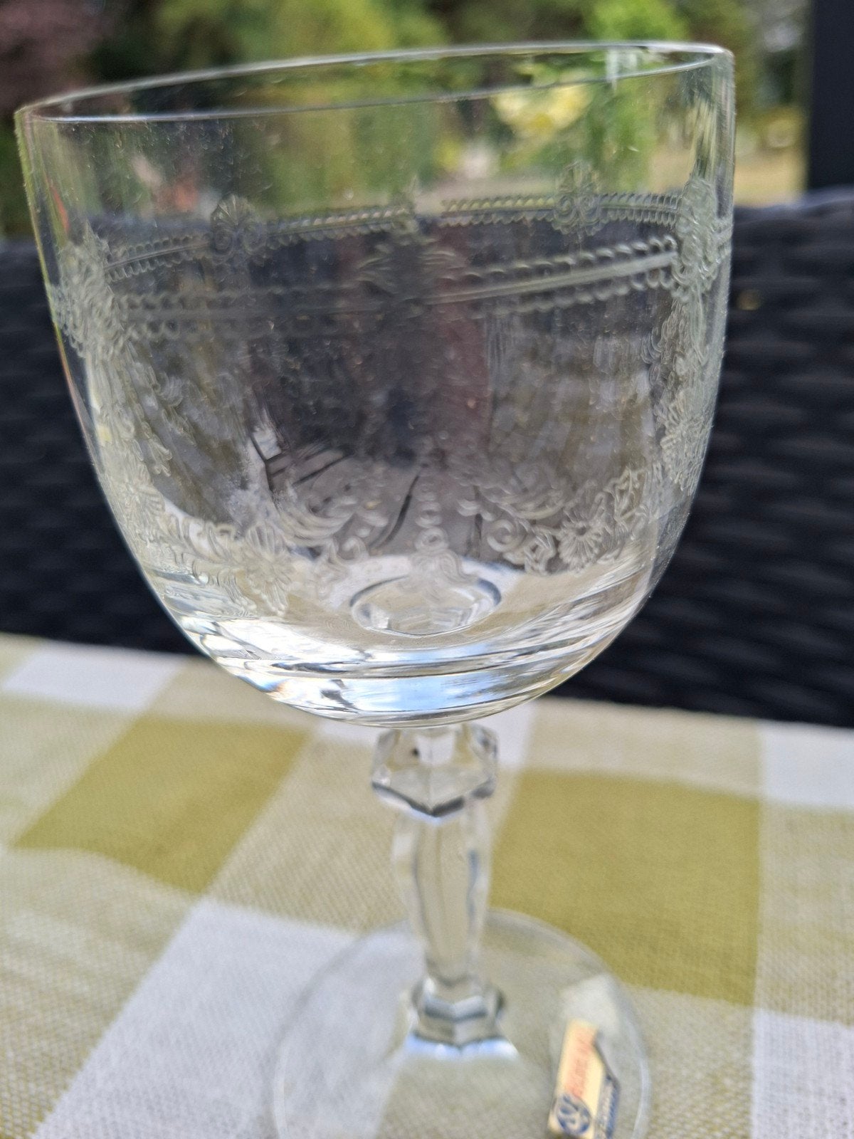 geslepen wijnglazen kristallen, Antiek en Kunst, Ophalen