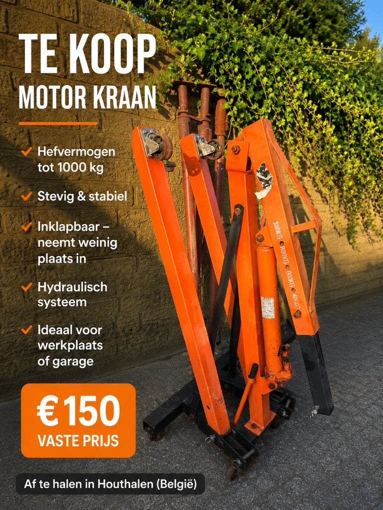 Motorkraan, Enlèvement, Utilisé, Manuelle