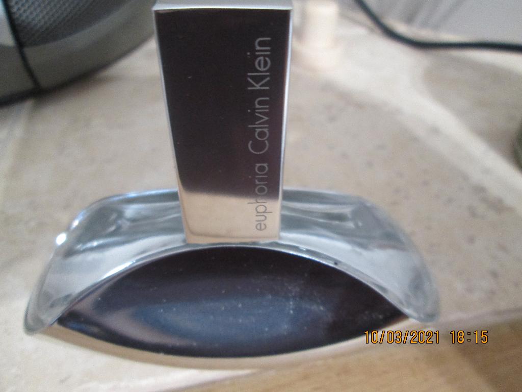 Parfum « EUPHORIA » bouteille vide, Collections, Enlèvement, Utilisé, Bouteille de parfum